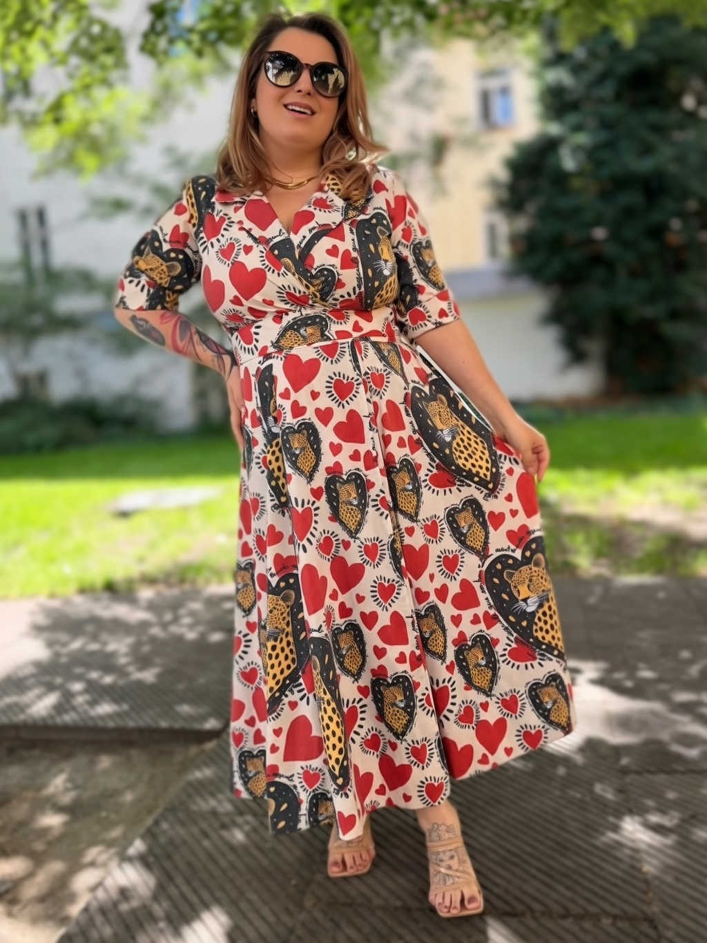 Šaty Mirabel Cotton Gamble